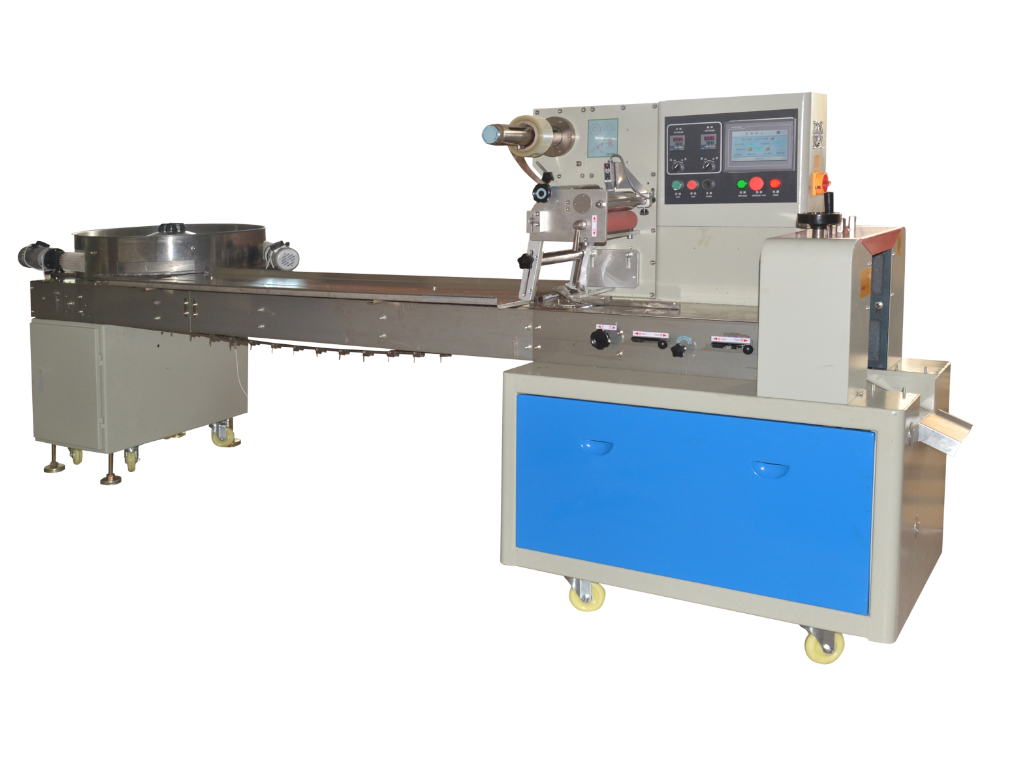 SN-250T Automatic feeding tray pillow packing machine(upgraded)